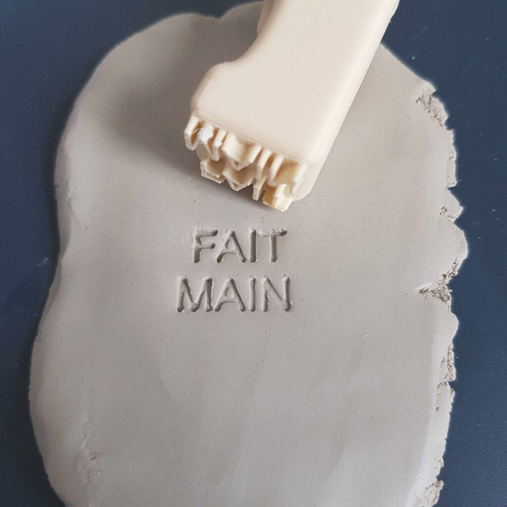tampon fait main poterie
