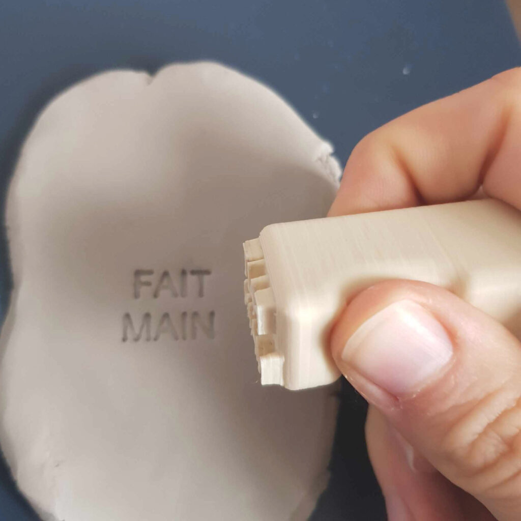 tampon fait main poterie