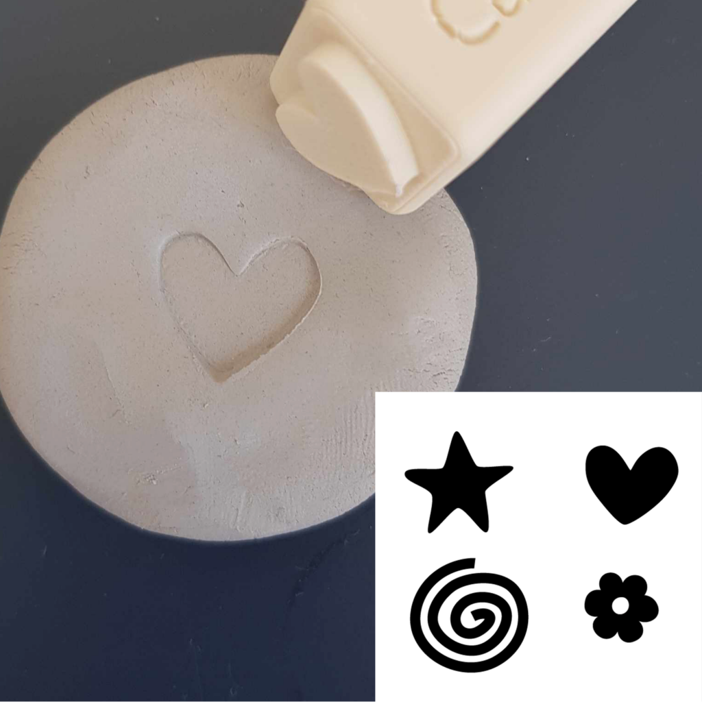 tampon coeur argile