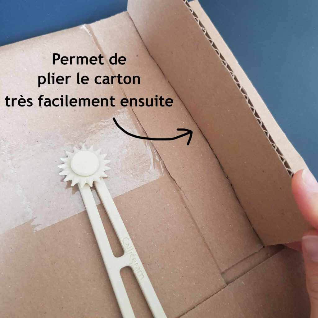 redimensionneur de carton