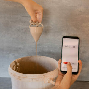 Zahn cup, ou viscosimètre à écoulement