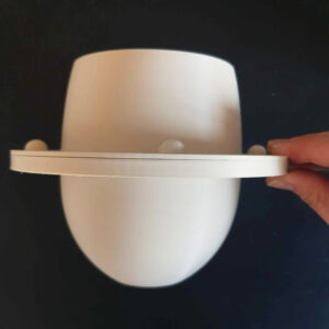 Moule à moule en plâtre - mug 2 parties