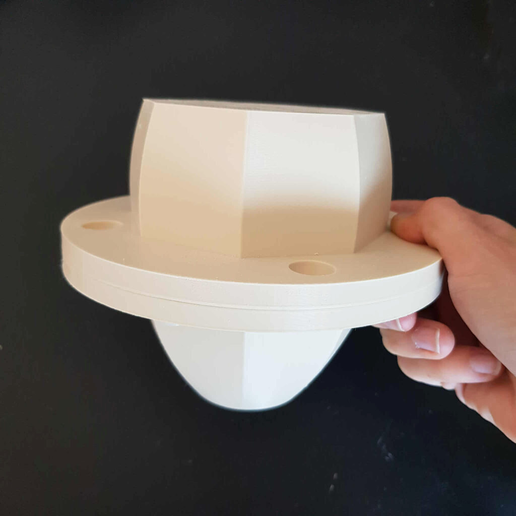 Moule à moule en plâtre - mug octogonal