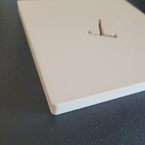 Filière murale tuile de test