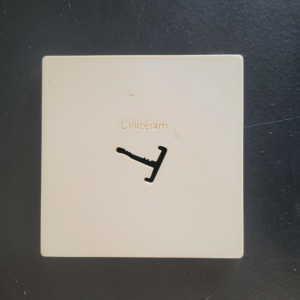 filière tuile de test 14 cm